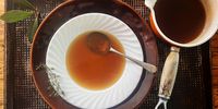 Tony Jackman’s bone broth after two full days of cooking. (Photo: Tony Jackman)<br>