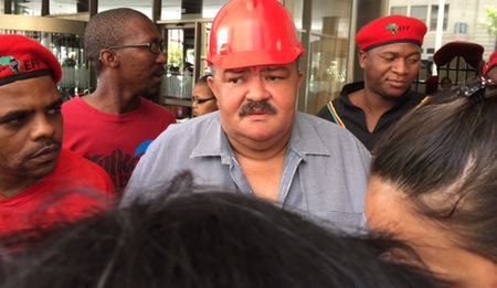 SONA-VERSE: Andile Mngxitama's press conference explodes, brought to you courtesy of Western Cape EFF