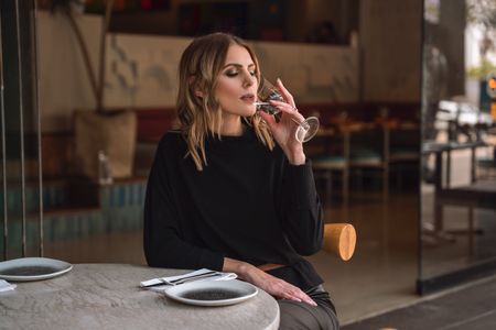 In the belly of the Nellie with the sommelier of water