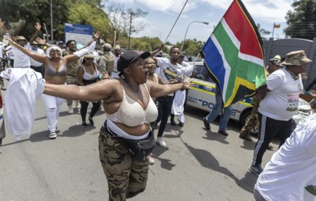 Fed-up SA citizens take to the streets, blaming foreigners for crime and the unemployment crisis