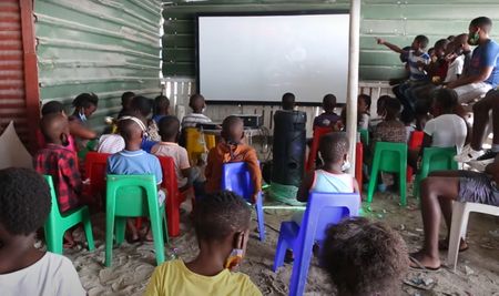 Cape Town township gets a pop-up cinema