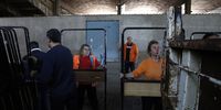 Athens municipality employees distribute pieces of voting booths at a warehouse in Athens, Greece, 17 May 2023, ahead of the country’s parliamentary elections scheduled for 21 May 2023.  EPA-EFE/YANNIS KOLESIDIS