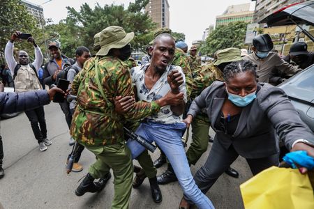 Kenya police fire tear gas to disperse traders protesting import duty hike
