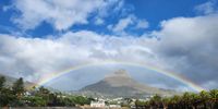 The Lion and the rainbow. Photographer: Marie Green