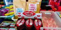 Back in time to lucky dips, Kiss Me candy and excellent Illy coffee at the All Sorts sweet shop. (Photo: Wanda Hennig) 