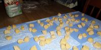A lot of round fat discs of potential gnocchi. Photo: Margot Patterson
