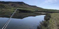Reflection at Bushmans Nek Southern Burg, KZN.