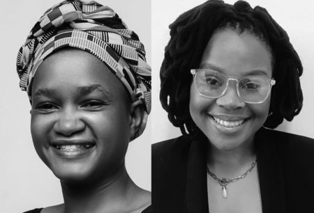 Cresencia Nyathi and Lelethu Nogwavu