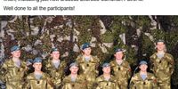 The British embassy in Minsk congratulates Belarusian troops on their performance in a military competition in the UK (Photo: FCO / Facebook)