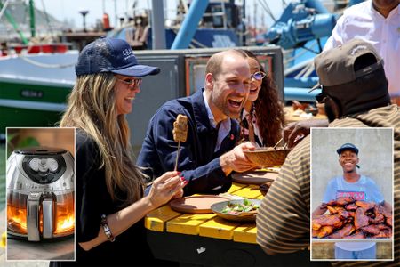 Prince William’s bokkoms flew, but air fryers led the way