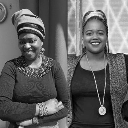 Busisiwe Nkala-Dlamini and Keitumetse Fatimata Moutloatse 