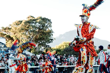 Local seamstresses create the flamboyant garments for Tweede Nuwejaar. Their influence stretches much further