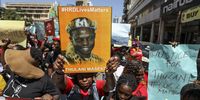 Kenyan human rights activists in Nairobi protest on 30 January 2023 against the deaths of human rights defenders in Africa, including the killing in Eswatini of human rights lawyer Thulani Maseko.  (Photo: EPA-EFE / Daniel Irungu)