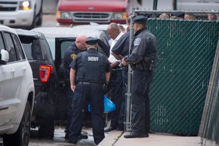 Cosby sentenced for three to 10 years, handcuffed