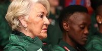 South Africa coach Norma Plummer was happy with team's first outing at the Netball World Cup. The SPAR Proteas beat Wales 61-50. (Photo by Shaun Roy/Gallo Images/Netball World Cup 2023)