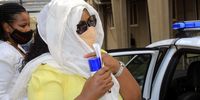 Phumza Portia Gambula, 48, shortly after her arrest and being taken to the Mthatha Regional Court linked to charges of R4.8 million Covid-19 fraud and corruption. <br>(Photo: Hoseya Jubase)<br>