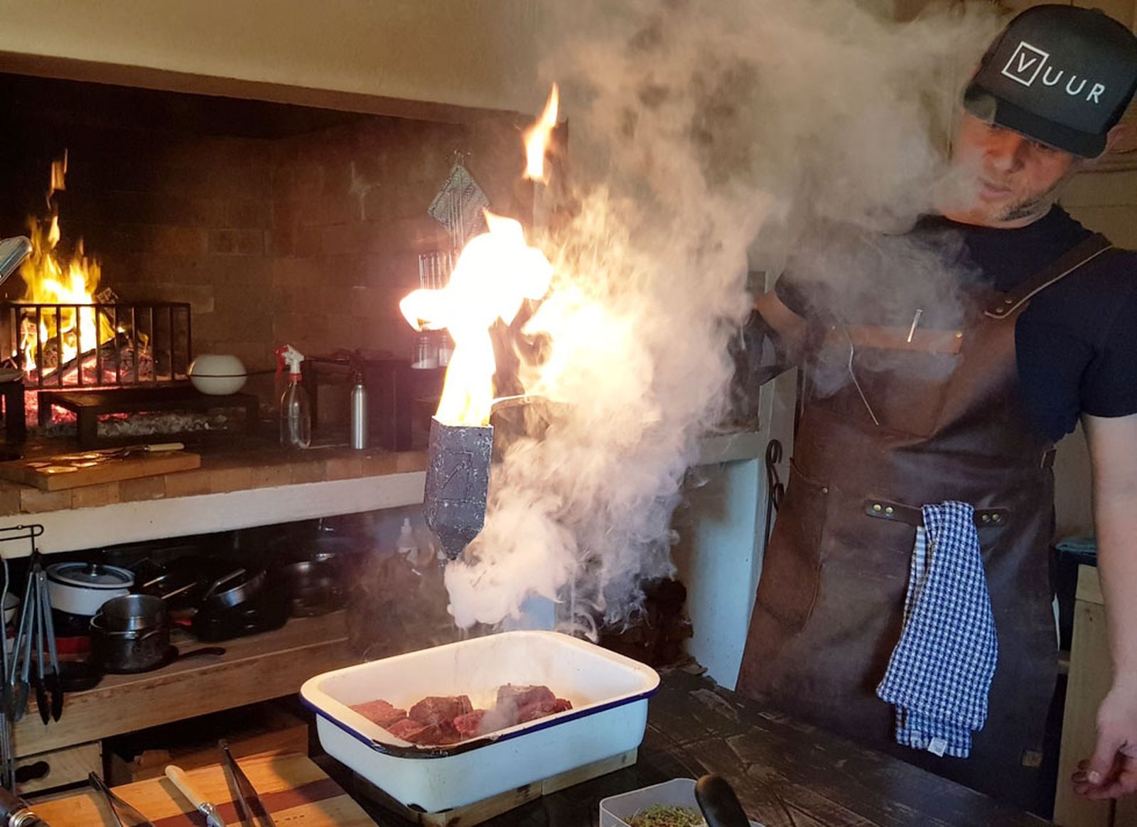 The Art of Fire-Cooking in the shadow of a mighty oak