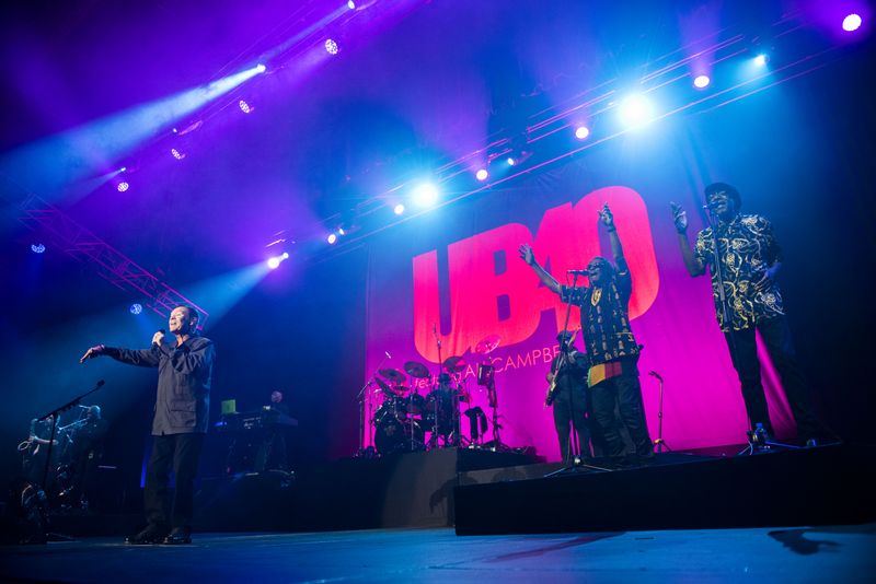 Red Red Wine glass overflows for sold-out UB40 Pretoria crowd