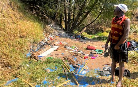 Police move in on homeless people in Alberts Farm Conservancy despite court order