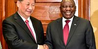 Chinese President Xi Jinping and President Cyril Ramaphosa during a meeting in Pretoria in 2018. (Photo: Kopano Tlape / GCIS)