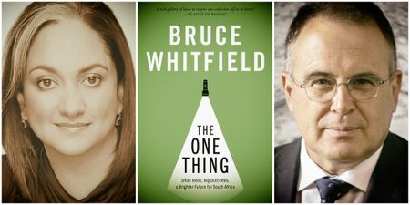 Live journalism — Bruce Whitfield finds hope in abundance,  exploring the 'one thing' that could save the country
