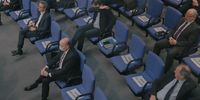 Members of the German Bundestag listening to the speech of Chancellor Angela Merkel in Berlin, Germany, on April 23, 2020. Distance regulations exist for the sessions of the Bundestag. „Nobody wants to hear this, but the truth is that we are not living in the final phase of this pandemic, but at the beginning,“ said Angela Merkel. German Chancellor Angela Merkel spoke out in favour of a ‘measure and middle’ approach to the Covid-19 pandemic. At that point, in February 2020, with fewer than 50 confirmed infections in Germany, large parts of our population did not believe the virus could harm us; we have one of the best healthcare systems and the strongest market economy in Europe. Nevertheless, the virus spread rapidly. The country closed its borders, imposed contact bans and distance regulations. The lockdown began. My project is a journey through Germany during the first wave of Covid-19; it took me 9,000km through the country in order to create a coherent and personal document of the situation. Measure and Middle examines the state of German society – a nation that is often associated with bureaucracy, control and order – during an exceptional time of crisis. © Ingmar Björn Nolting, Germany, Shortlist, Professional, Documentary Projects, 2021 Sony World Photography Awards