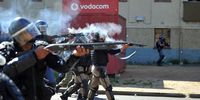 Police shoot rubber bullets at Langa, Cape Town, residents during a service delivery protest on 20 September 2016. (Photo: Gallo Images / Die Burger / Lulama Zenzile)