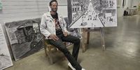 Ntsikelelo Mzibomvu and the fine art of real-time drawing