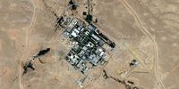 An aerial view of Israel’s nuclear site at Dimona. In the British press over the past five years, Natanz—Iran’s main nuclear arms facility — has been mentioned in around four times more press articles than Israel’s facility at Dimona. (Google Maps)