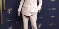 LOS ANGELES, CALIFORNIA - SEPTEMBER 14: Gwendoline Christie attends the 77th Primetime Emmy Awards at Peacock Theater on September 14, 2025 in Los Angeles, California. (Photo by Frazer Harrison/Getty Images)