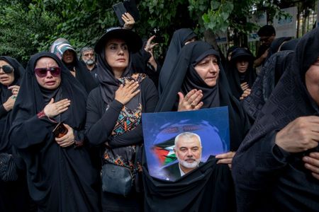 Iranians mourn assassinated Hamas leader, and more from around the world