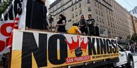 Millions mobilise for third round of anti-Trump No Kings protests across US and Europe