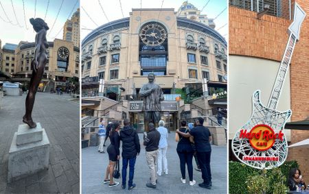 Table for one at the grillhouse in the shadow of greatness