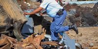 JOHANNESBURG, SOUTH AFRICA - AUGUST 20: Operation Fish Eagle on August 20, 2021 in Johannesburg, South Africa. Operation Fish Eagle is focussing in on Second Hand Goods, Drugs, Liquor outlets, Scrap Metals and Abandoned Prasa Buildings. (Photo by Gallo Images/Sharon Seretlo)