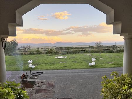 Stoep sitting after the rain