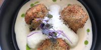 Snail croquettes are a nice, unusual way of getting minced snails and garlic together with white wine. (Photo: Marie-Lais Emond) <br>
