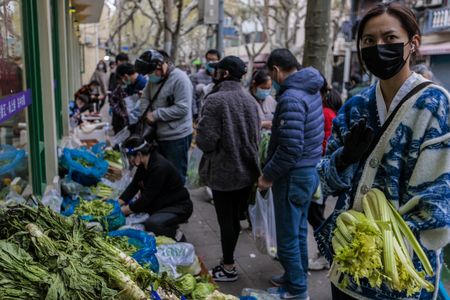Shanghai vows to improve food deliveries as discontent grows over Covid-19 curbs