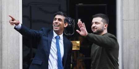 UK assesses sending jets as Zelensky pays a surprise visit; Russian missiles strike the centre of Kharkiv