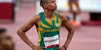 TOKYO, JAPAN - JULY 31: Shaun Maswanganyi of South Africa in the heats of the mens 100m during the Athletics event on Day 8 of the Tokyo 2020 Olympic Games at the Olympic Stadium on July 31, 2021 Tokyo, Japan. (Photo by Roger Sedres/Gallo Images/Getty Images)