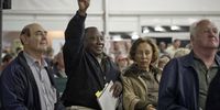 Cyril Ramaphosa at a big game auction on April 14, 2012 in Rustenburg.  (Photo: Gallo Images / Foto24 / Cornel van Heerden)