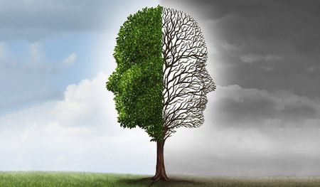 How are depression and bipolar disorder treated in the public sector?