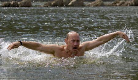 Russia's Vladimir Putin admits wildlife stunts are staged