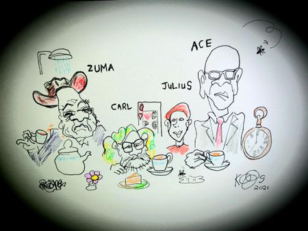 A MAD TEA PARTY: With apologies to Lewis Carroll