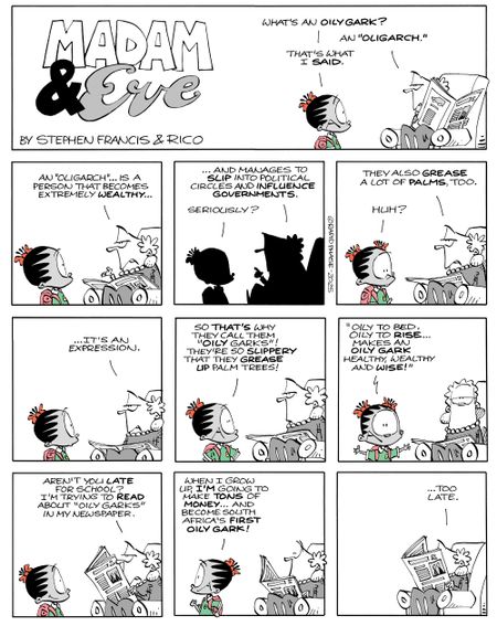 Oily To Bed, Oily to Rise