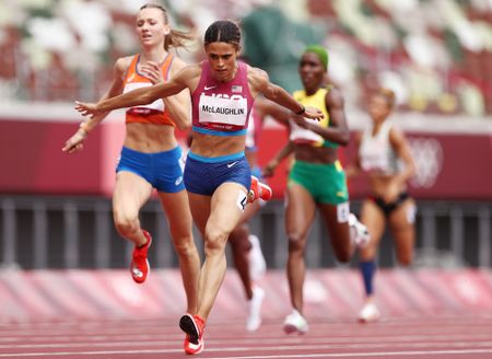 Sydney McLaughlin smashes women’s 400m hurdles world record in superb Olympic final