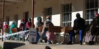 Voters on their way to cast votes at Hoita senior secondary school in Sterkspruit on 01 November 2021. People are voting in the local government elections. (Photo:Felix Dlangamandla/Daily Maverick)