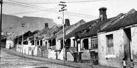 District Six row housing. (Photo: UCT Archives)