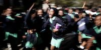 Pretoria Girls High School pupils during protest against alleged racism and intimidation at the school on 29 August 2016. (Photo: Gallo Images / Sowetan / Alon Skuy)