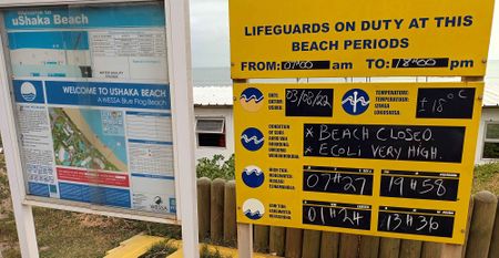 Durban beaches pulled out of Blue Flag sparkling sea awards