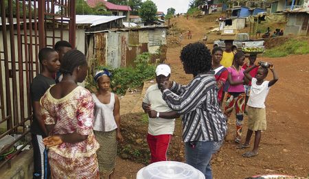 Ebola clinic: The one who is about to die